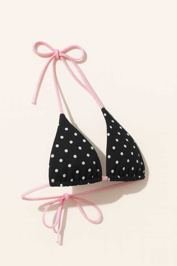 Luxury polka dot bikini set designer zanaswim