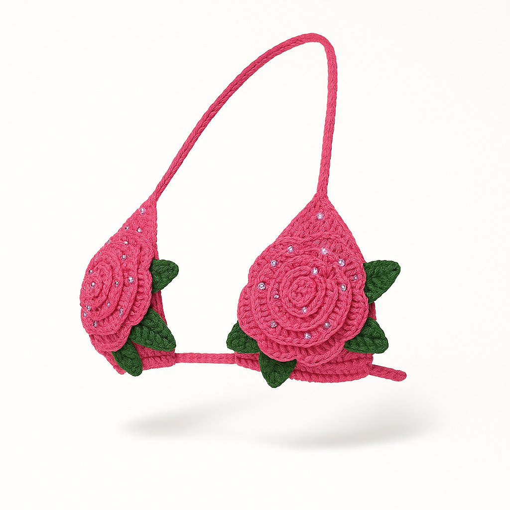 Luxury crochet bikini set by ZanaSwim — handwoven details, feminine beachwear, and resort-inspired swimwear collection